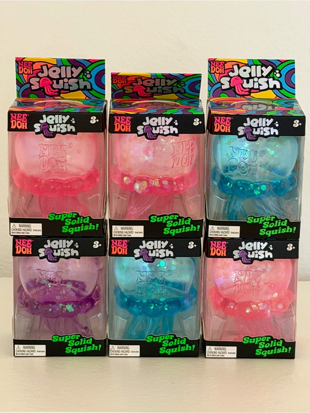 Needoh Jellyfish Bundle (Set of 6)